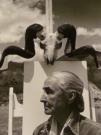 Georgia O'Keeffe al Ghost Ranch di Arnold Newman 1968